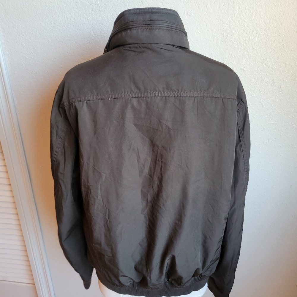 Tommy Hilfiger Army Green bomber unisex jacket S - Picture 3 of 6